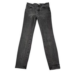 Madewell Jeans Womens‎ Size 28 High Riser Skinny Stretch Denim Faded Black